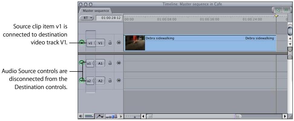 APPLE FINAL CUT PRO 5 - Disconnecting Source and Destination Controls - 1