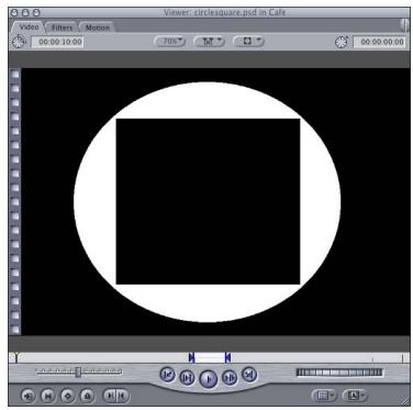 APPLE FINAL CUT PRO 5 - Zoom Pop-Up Menu - 6