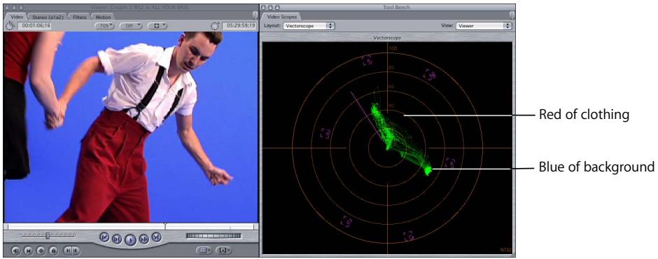APPLE FINAL CUT PRO 5 - Learning to Read the Vectorscope - 1