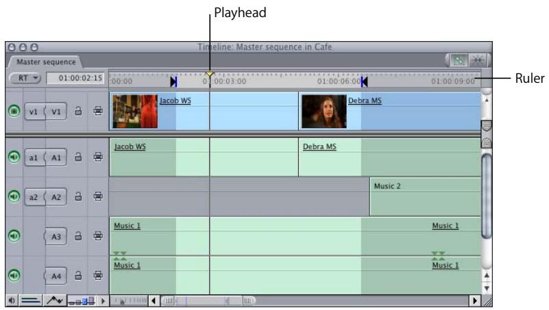 APPLE FINAL CUT PRO 5 - Horizontal Time Controls - 1