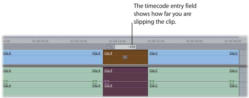 APPLE FINAL CUT PRO 5 - Performing Precise Slip Edits Numerically - 1