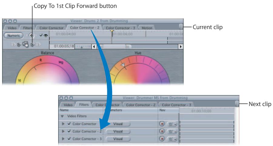 APPLE FINAL CUT PRO 5 - "Copy To" rule - 1
