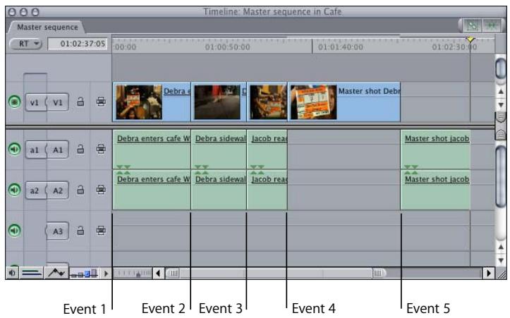 APPLE FINAL CUT PRO 5 - Learning to Read an EDL - 1