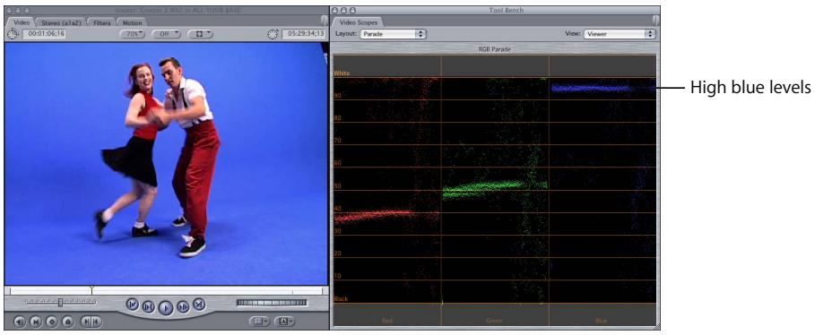 APPLE FINAL CUT PRO 5 - Learning to Read the Parade Scope - 1