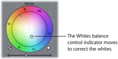 APPLE FINAL CUT PRO 5 - Example: Using the Color Corrector 3-Way Filter - 9