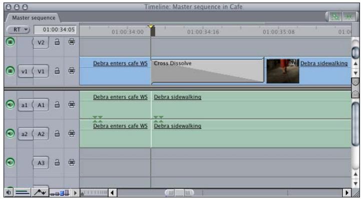 APPLE FINAL CUT PRO 5 - Edit (or Transition) Type - 1