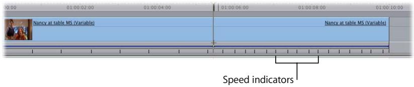 APPLE FINAL CUT PRO 5 - Adjusting Time Remap Keyframes in the Motion Bar - 3
