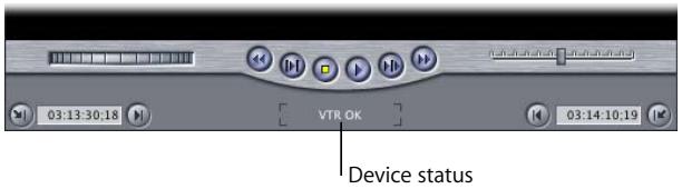 APPLE FINAL CUT PRO 5 - Understanding Device Control Status Messages - 1