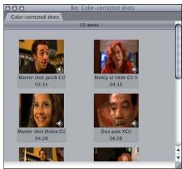 APPLE FINAL CUT PRO 5 - Choosing Views in the Browser - 4
