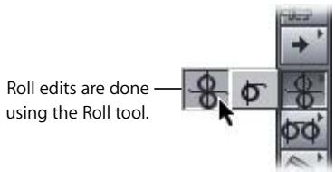 APPLE FINAL CUT PRO 5 - Rolling the Position of an Edit Between Two Clips - 1