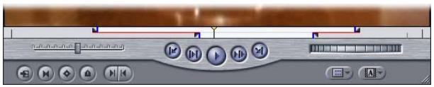 APPLE FINAL CUT PRO 5 - To set up a split edit in the Viewer: - 1