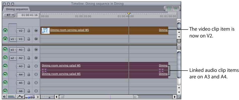 APPLE FINAL CUT PRO 5 - How Clips Appear in the Timeline - 4