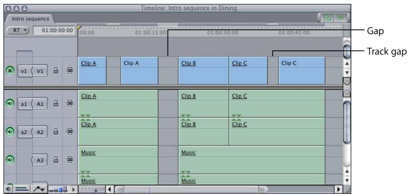 APPLE FINAL CUT PRO 5 - Finding and Closing Gaps - 1