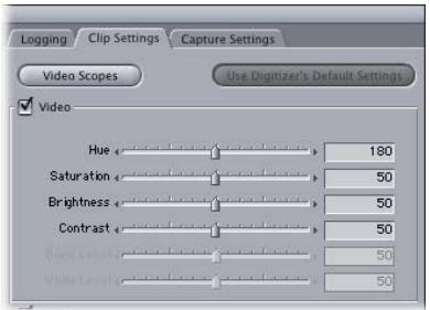 APPLE FINAL CUT PRO 5 - To use the built-in Waveform Monitor and Vectorscope to adjust your clip settings: - 3