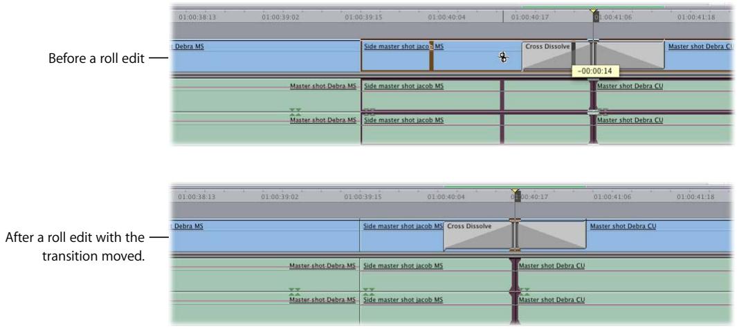 APPLE FINAL CUT PRO 5 - Changing an Edit Point After Adding a Transition - 1