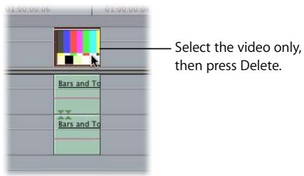 APPLE FINAL CUT PRO 5 - To create a sync beep (or two-pop): - 3