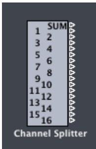 APPLE LOGIC EXPRESS 7 - Channel Splitter Object - 1