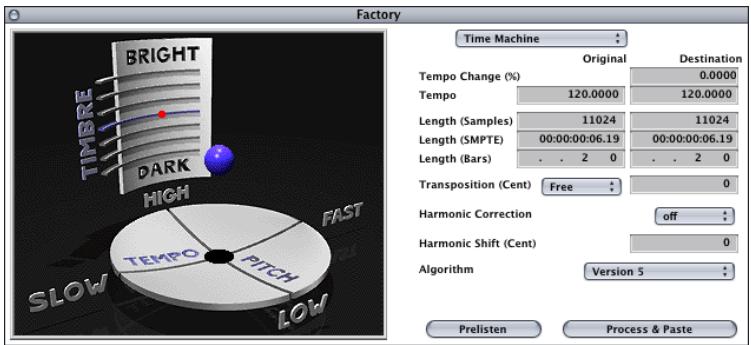 APPLE LOGIC EXPRESS 7 - Time and Pitch Machine - 1