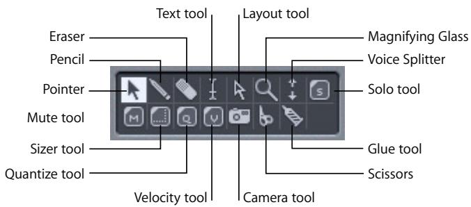 APPLE LOGIC EXPRESS 7 - Score Toolbox - 1