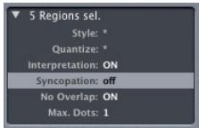 APPLE LOGIC EXPRESS 7 - Simultaneous Input of Objects Into Several Regions - 1