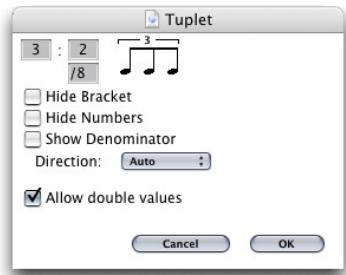 APPLE LOGIC EXPRESS 7 - Definition of Previously Recorded Notes As N-Tuplets - 1