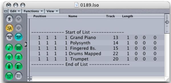 APPLE LOGIC EXPRESS 7 - ... on Arrange Level - 1