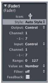 APPLE LOGIC EXPRESS 7 - Fader Functions: MIDI Events - 1