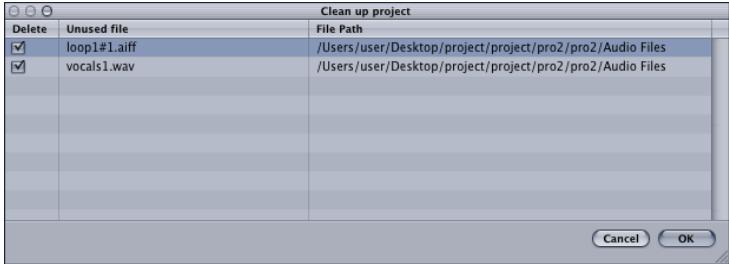 APPLE LOGIC EXPRESS 7 - Project Clean Up - 1