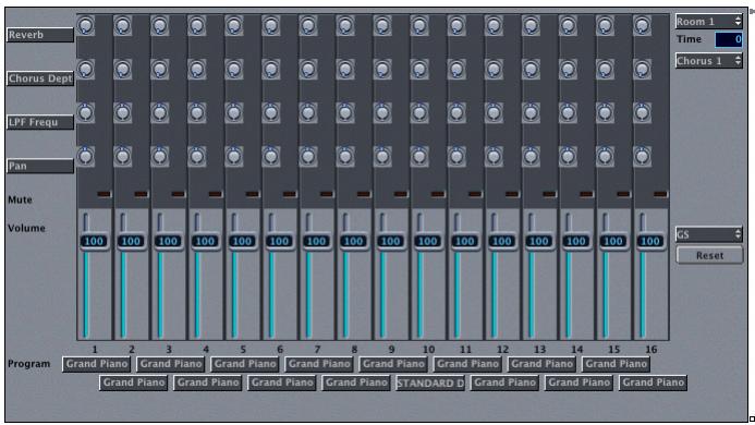 APPLE LOGIC EXPRESS 7 - GM Mixer Object - 1