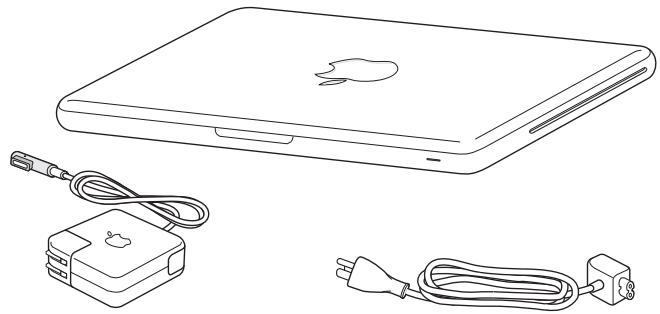 APPLE MACBOOK MB466F-A - What's in the Box - 1