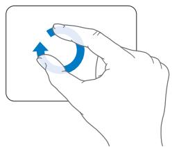 APPLE MACBOOK MB466F-A - Using the Multi-Touch Trackpad - 6