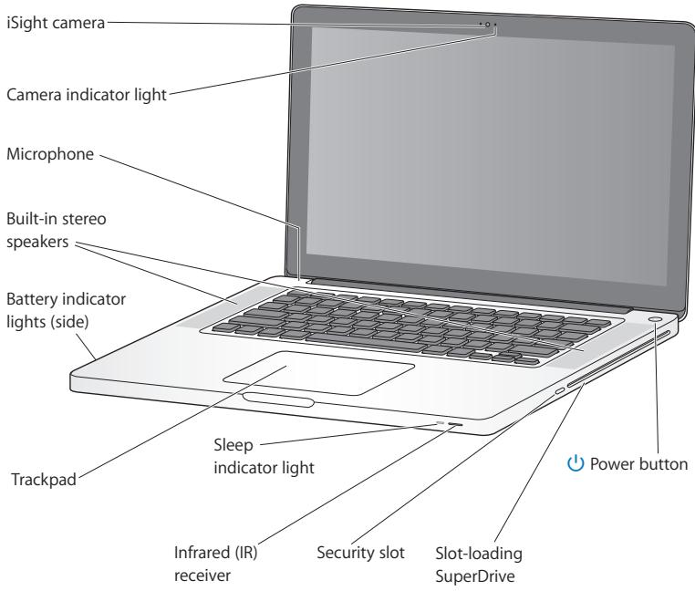 APPLE MACBOOK PRO MB986 - Basic Features of Your MacBook Pro - 1
