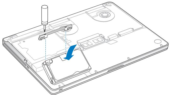 APPLE MACBOOK PRO MB986 - To replace the hard disk drive in your MacBook Pro: - 6