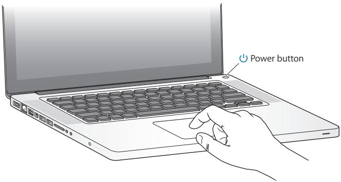APPLE MACBOOK PRO MB986 - Step 3: Press the power (U) button briefly to turn on your MacBook Pro. - 1