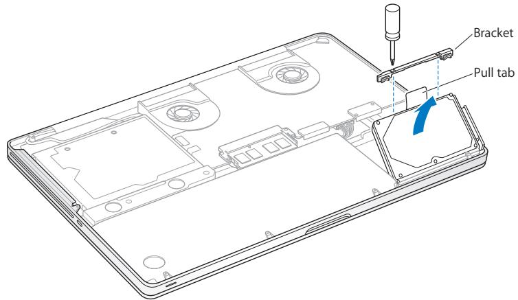 APPLE MACBOOK PRO MC226 - To replace the hard disk drive in your MacBook Pro: - 3