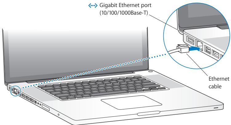 APPLE MACBOOK PRO MC226 - Step 2: Connect to a wireless or wired network. - 1