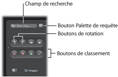 APPLE APERTURE 2 - Pour comparer et classer des images : - 1