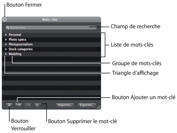 APPLE APERTURE 2 - Affectation de mots-clés aux images - 2