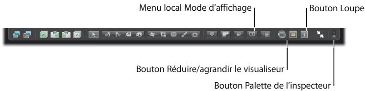 APPLE APERTURE 2 - Pour utiliser la barre d'outils et les outils de sélection : - 1