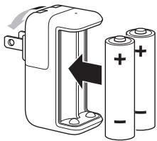 APPLE BATTERY CHARGER - 若要將電池充電: - 1