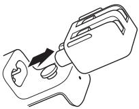 APPLE BATTERY CHARGER - To replace the AC plug: - 1