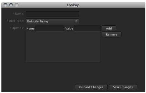 APPLE FINAL CUT SERVER - Ajout ou modification de références - 1