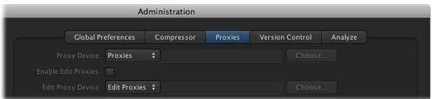 APPLE FINAL CUT SERVER - Réglages des préférences proxys - 1