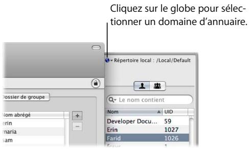 APPLE FINAL CUT SERVER - Pour ajouter des utilisateurs à un groupe : - 2