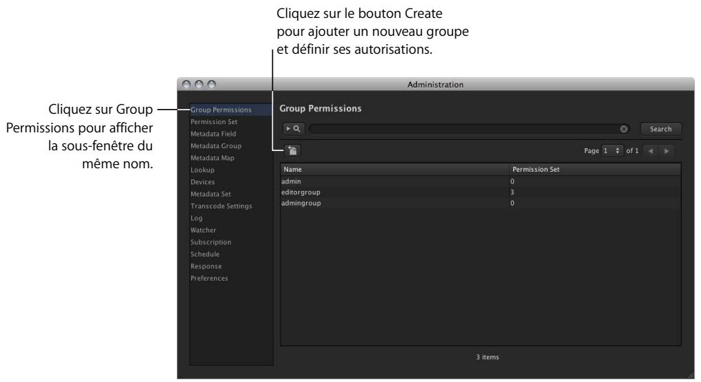 APPLE FINAL CUT SERVER - Ajout de groupes à final cut server - 2
