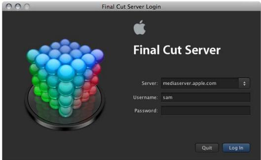 APPLE FINAL CUT SERVER - Pour installer le client final cut server à l'aide de java web start : - 5