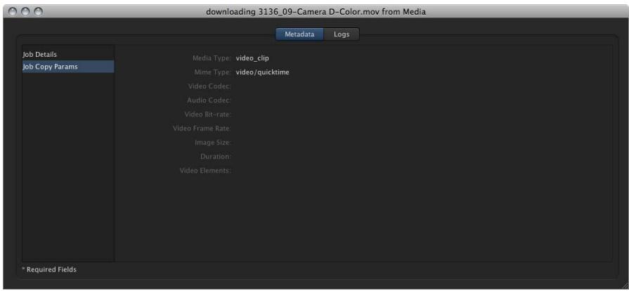 APPLE FINAL CUT SERVER - Pour diagnostiquer un problème à l'aide de la fenêtre search all jobs : - 2