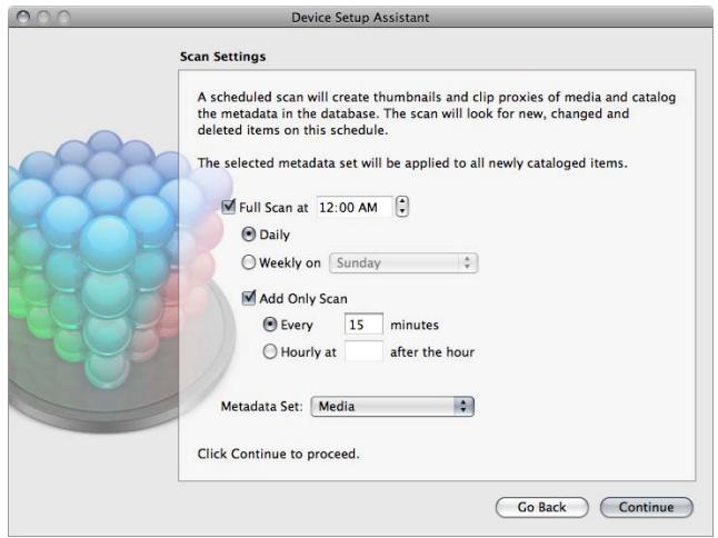 APPLE FINAL CUT SERVER - Cliquez sur continue. - 1
