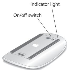 APPLE IMAC 21 INCH - Step 3: Turn on your wireless keyboard and mouse. - 2