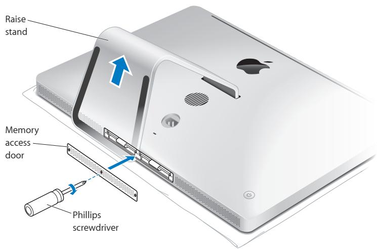 APPLE IMAC 21 INCH - To install memory: - 4